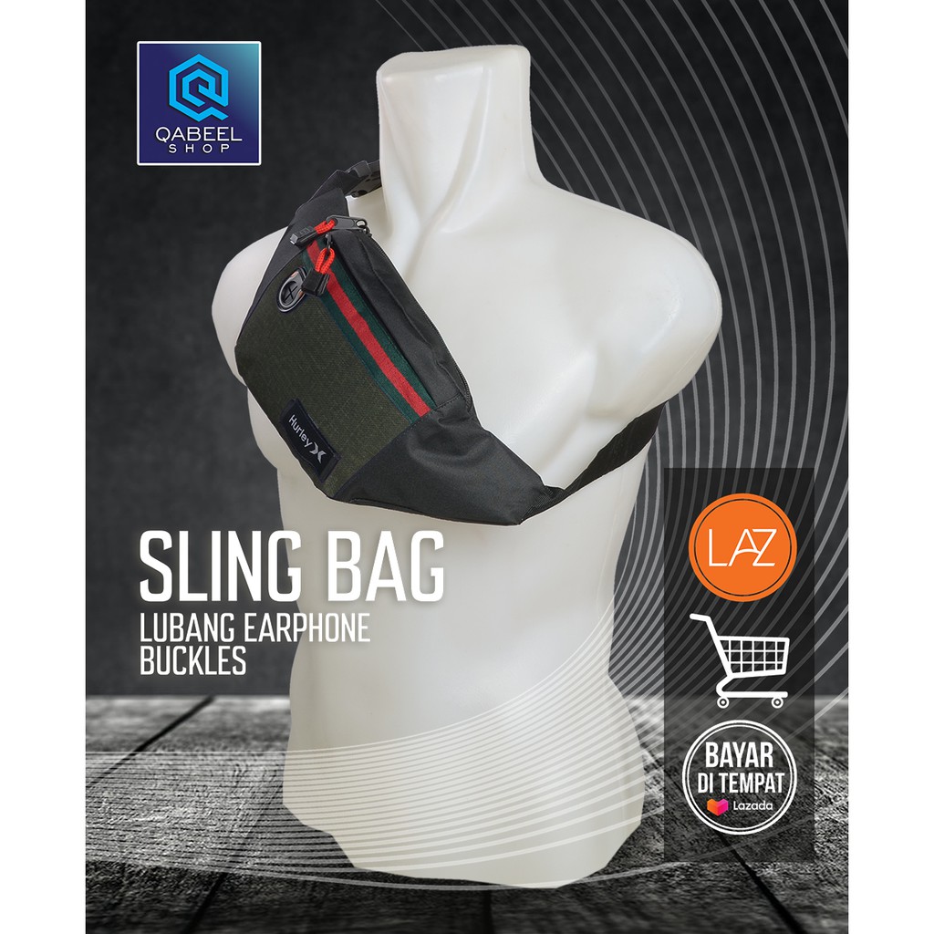 Tas slempang pria/wanita,Tas pinggang pria/wanita,waist bag pria/wanita,super promo sling bag