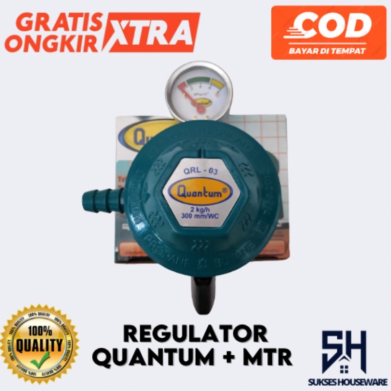 Regulator Quantum + meter SNI ORIGINAL