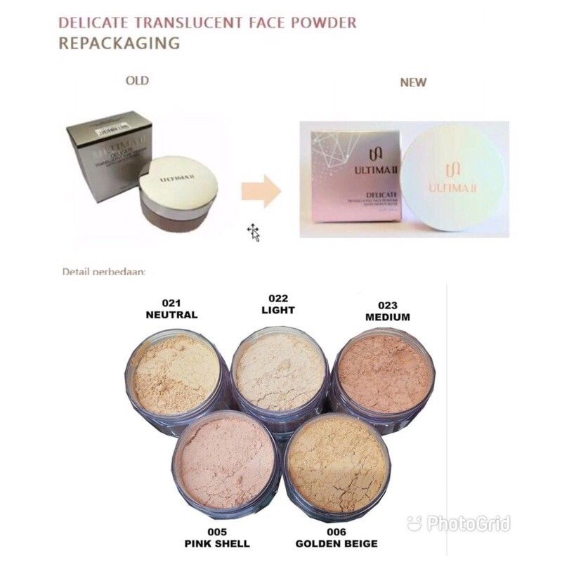 ULTIMA II DELICATE TRANSLUCENT FACE POWDER