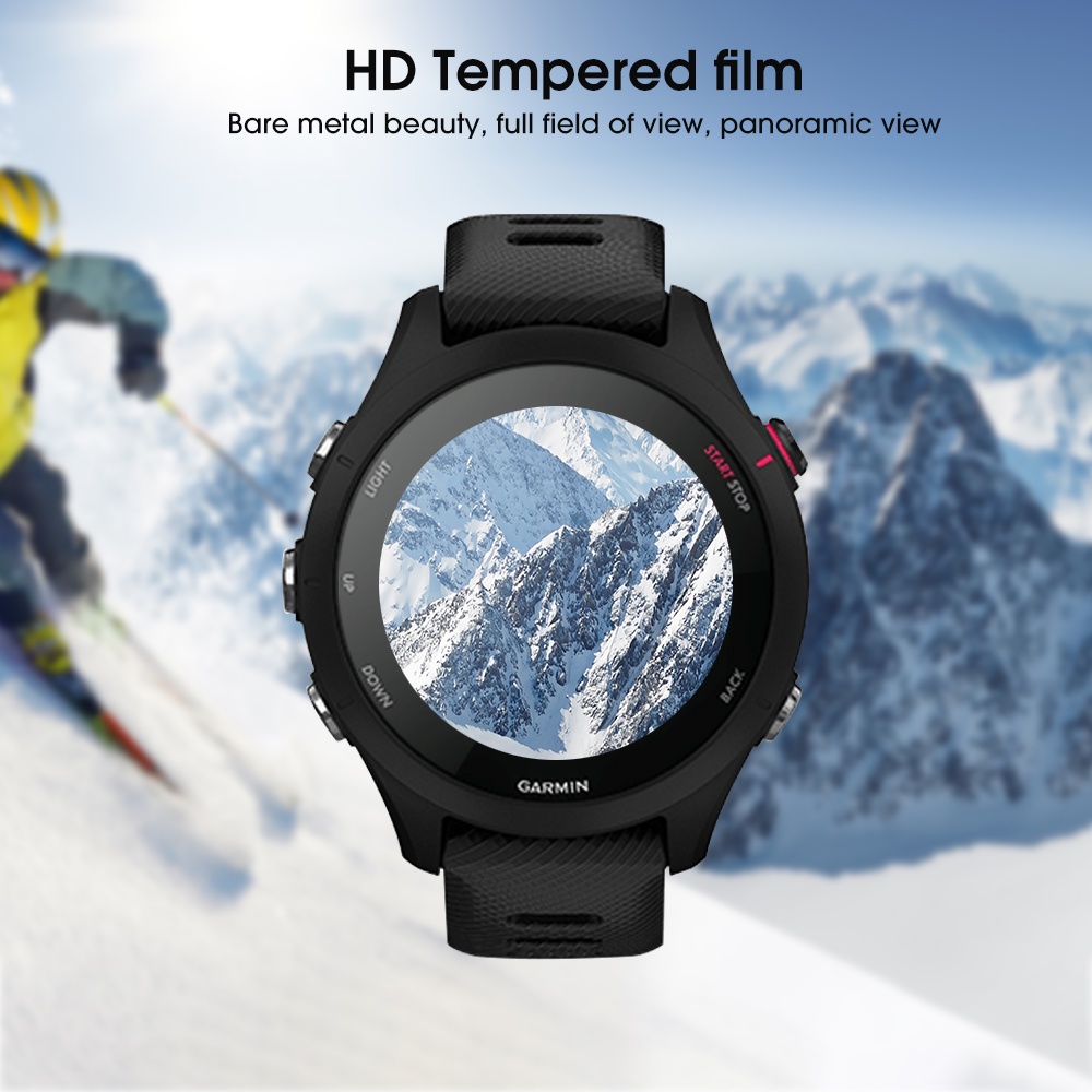 Film Hydrogel Pelindung Layar Smartwatch Anti Gores Shockproof Full HD Untuk Garmin Forerunner 255S