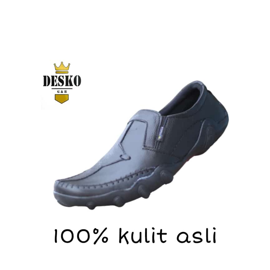 BISA COD - SEPATU PANTOFEL PRIA KULIT ASLI - PANTOFEL PANSUS FORMAL Keren