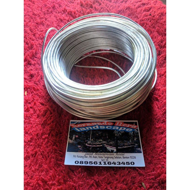 kawat bonsai alumunium (3mm)