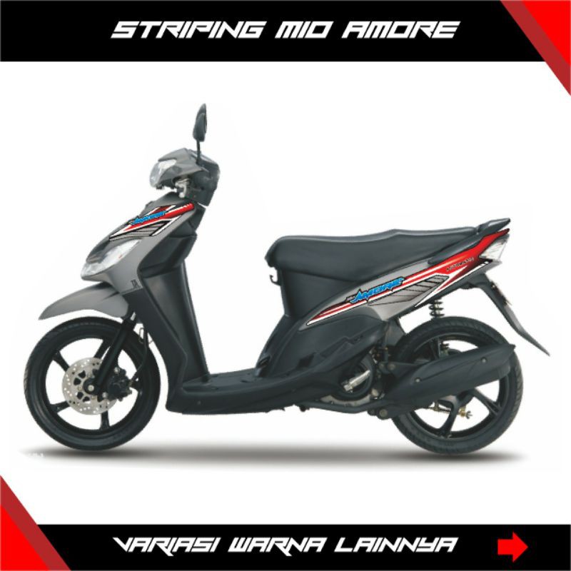 STRIPING MIO THAILAND.STIKER AMORE/SMILE/LAMA