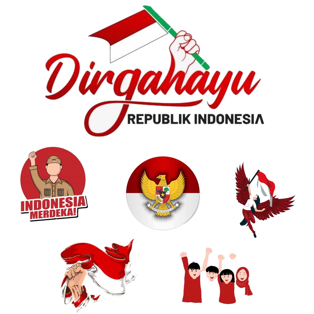 

TOPPER CAKE CUSTOM ULANG TAHUN / HIASAN TUMPENG DIRGAHAYU KEMERDEKAAN RI HUT REPUBLIK INDONESIA