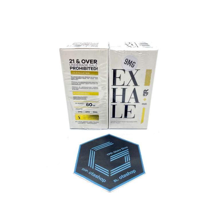 R57 Liquid Exhale Vanilla Cream Eclair by Hero57 x Inhale 60ml vape