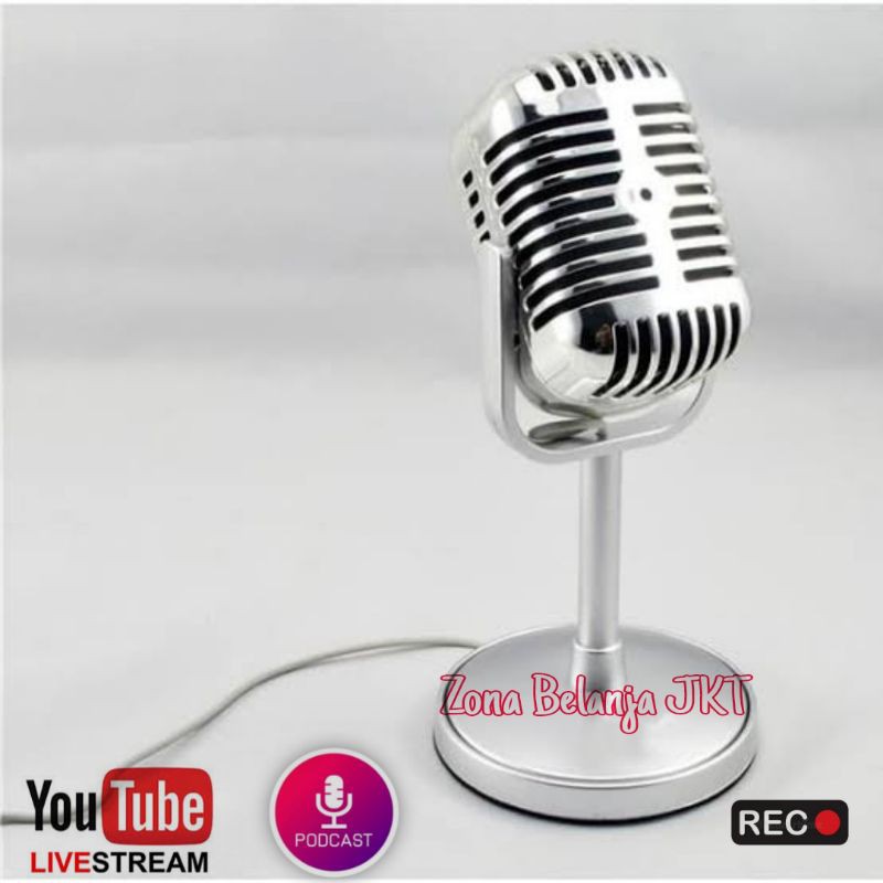 MICROPHONE / MIC CONDENSER CLASSICAL PODCAST RECORDING PC LAPTOP
