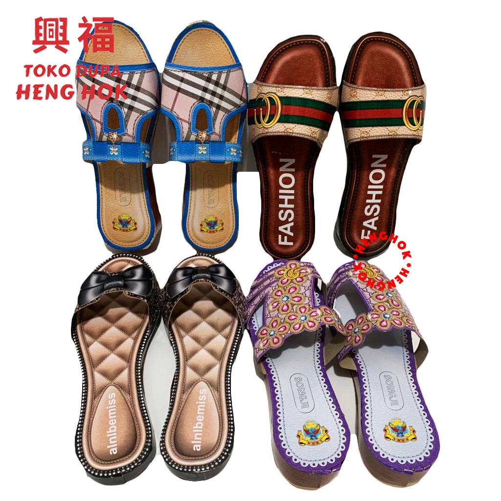 SANDAL WANITA IMPORT UTK SEMBAHYANG LELUHUR CENG BENG / QING MING