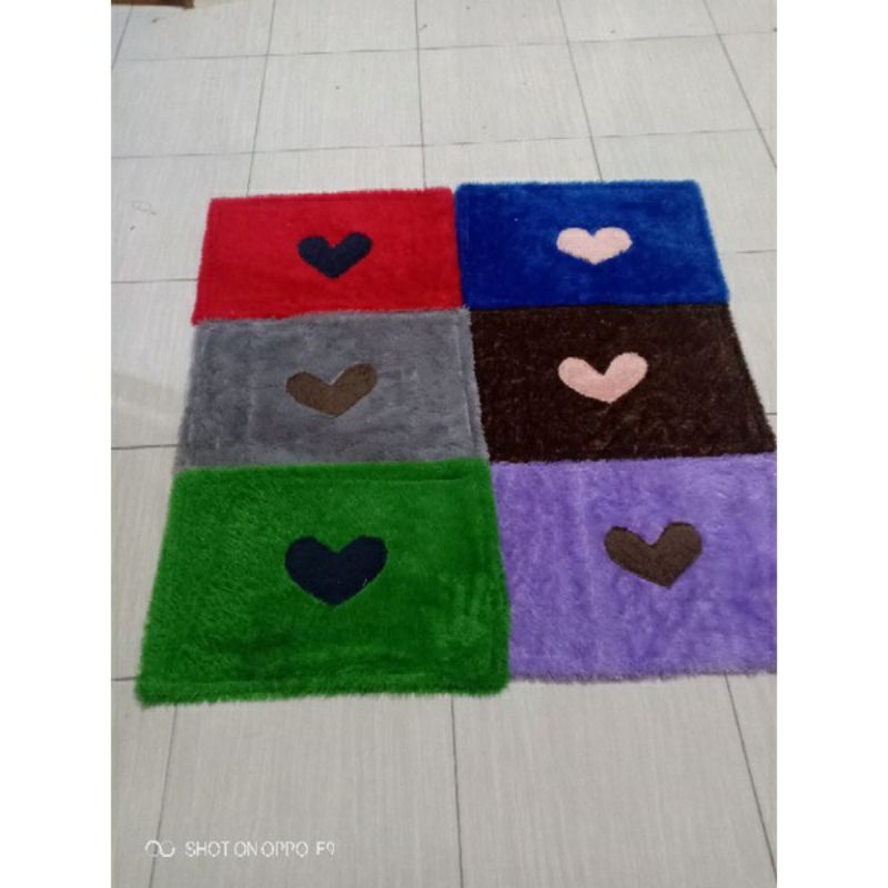 KESET KAKI BULU RASFUR LEMBUT LAP KAKI LOVE