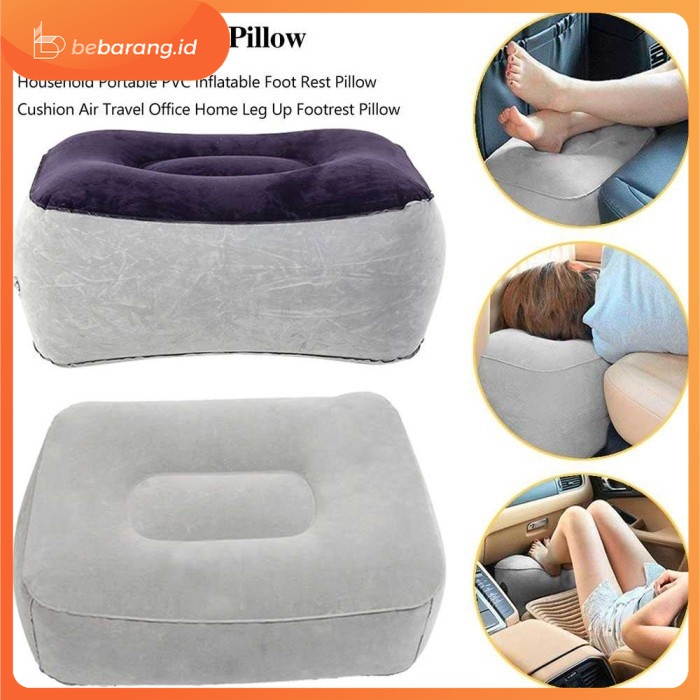 Bantal Angin Kaki PVC Inflatable Relaxing Pillow - jj06114