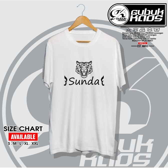 BAJU KAOS KHAS SUNDA MAUNG KUJANG SUNDA - GUBUK.KAOS