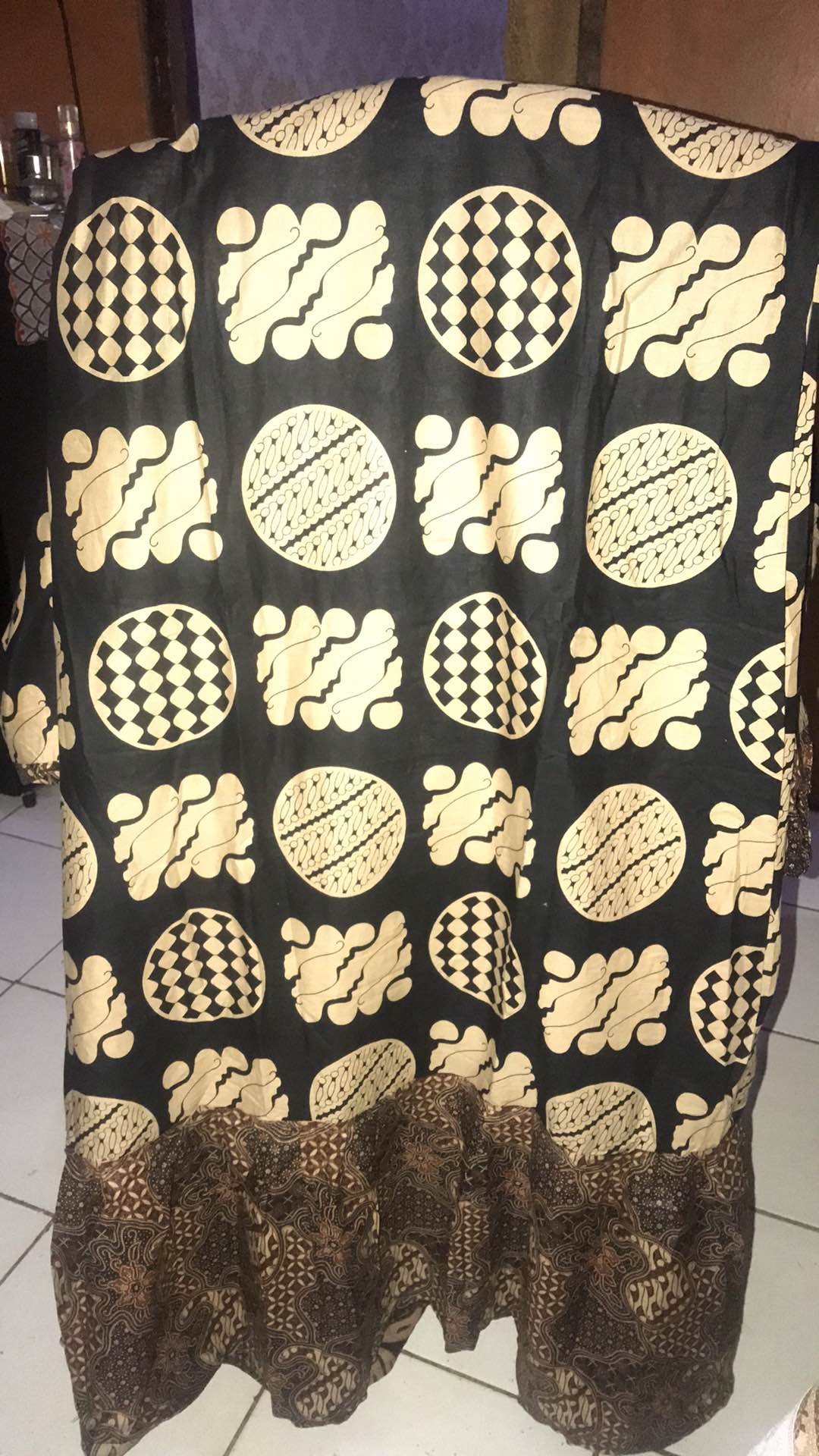 Gamis Batik Moderen. Gamis Batik Pekalongan