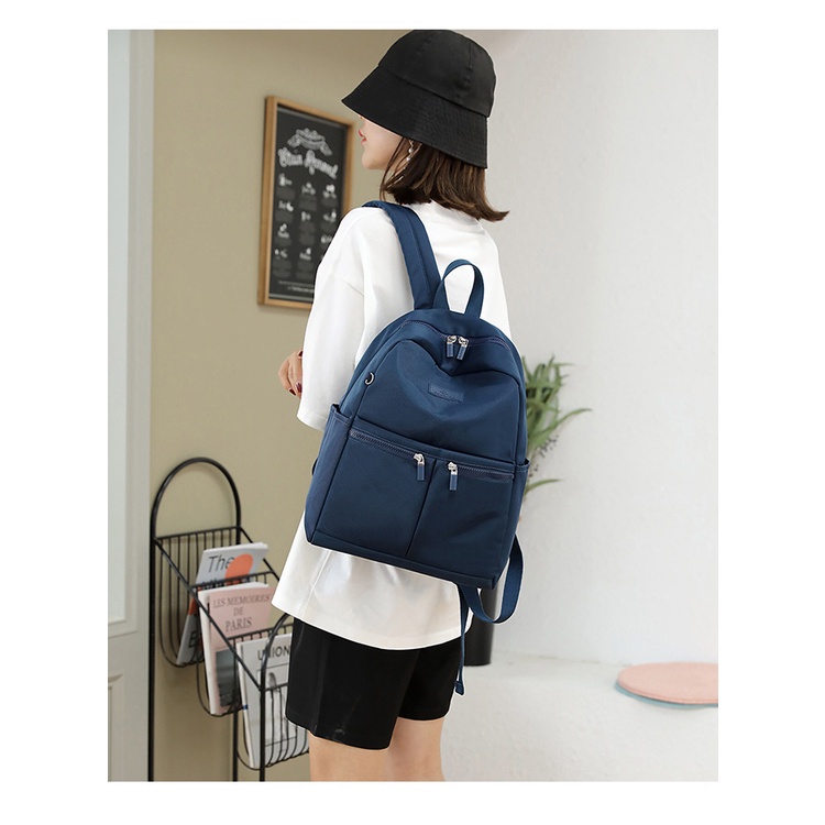 Tas Ransel Wanita Backpack Tas Punggung Tas Sekolah Kuliah Laptop CF010