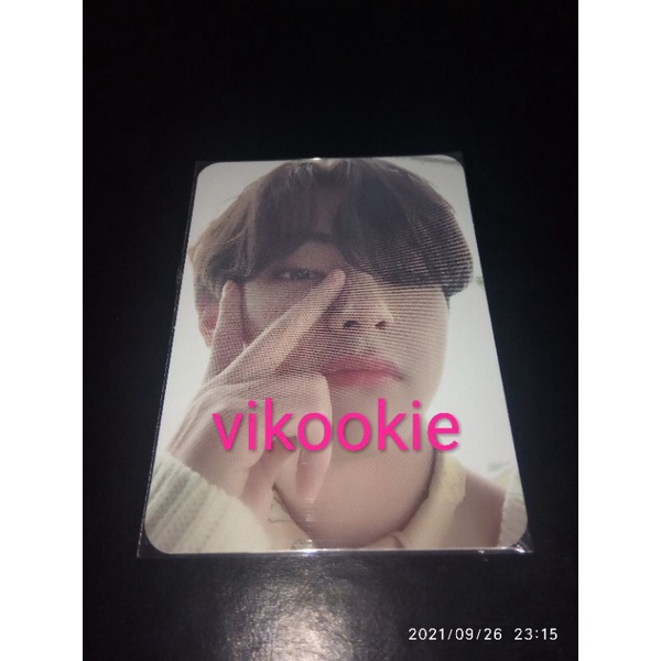 BTS Taehyung Photocard Dicon V 2021 Official Peace