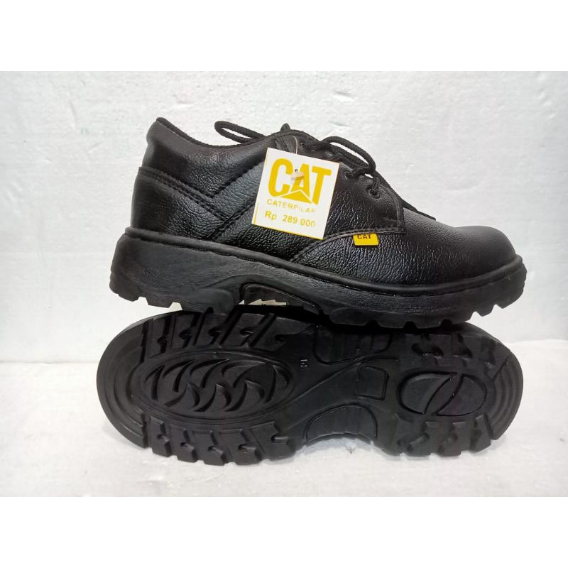 Sepatu safety boots pria sepatu kerja pria ujung besi sepatu safety cowok murah