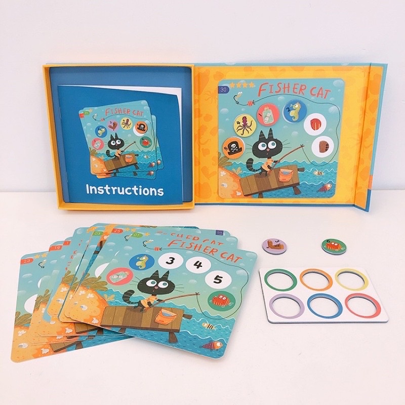 keeprae magnetic education puzzle toys mainan mengenal bentuk mainan logika