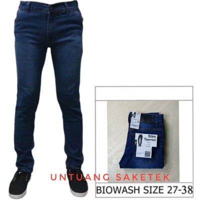 celana jeans TERLARIS panjang skinny semi slimfit FIFTEEN DENIM cowo/cowok/pria murah dan grosir