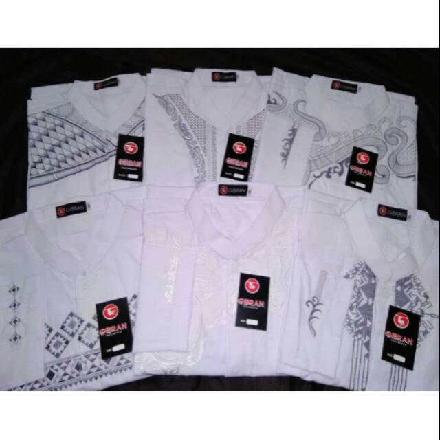 Koko putih kain tebal mirip benh**