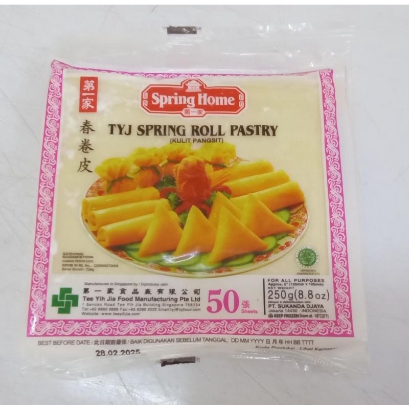 

Spring Roll Kulit Pangsit isi 50 Bogor