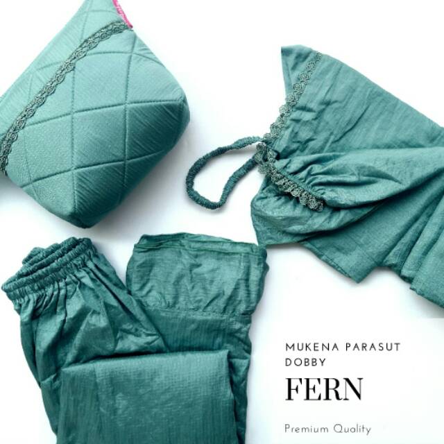 Mukena parasut dobby | Mukena parasut jumbo | Mukena travel | Mukena parasut adem