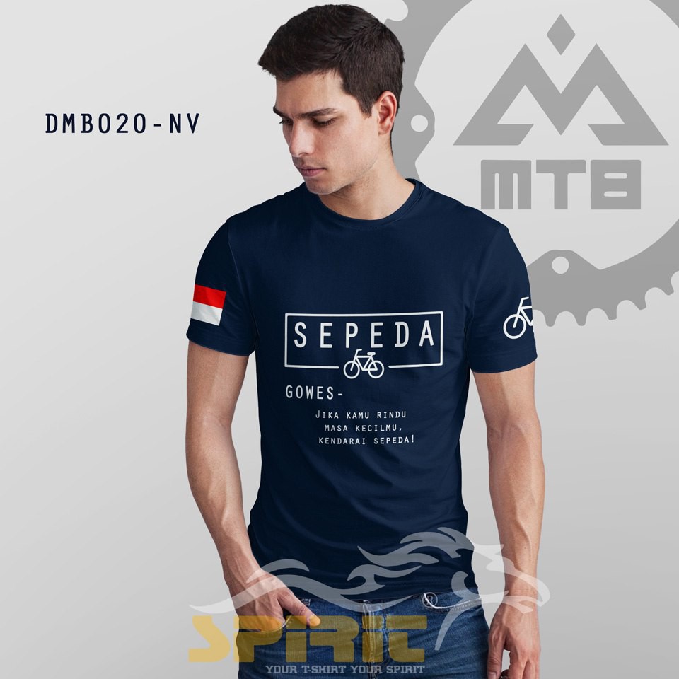 [TERBARU] Kaos Gowes Baju Sepeda Pria Goes Sepedah Mtb Thrill Lengan Pendek [FREE NICK NAME/GRATIS]