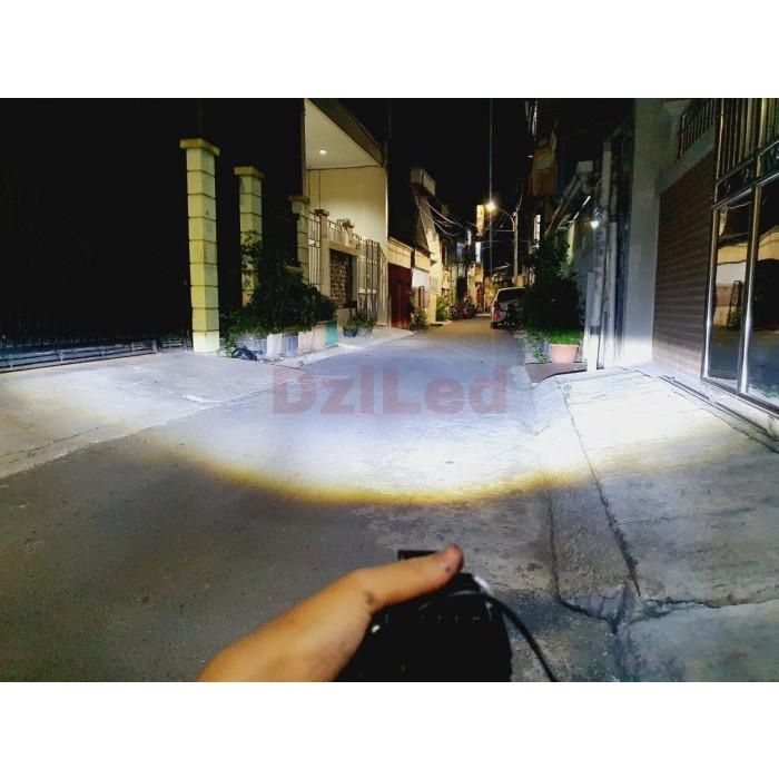 lampu tembak led cwl k30 3 mata 4d angel aye eye 30 watt kotak biru