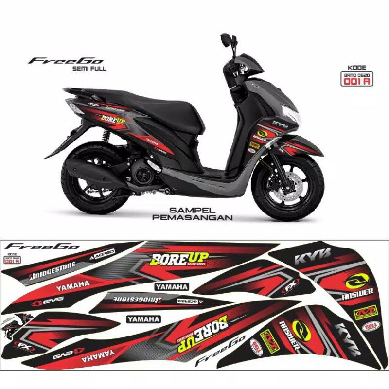 striping freego / decal freego / sticker freego / stiker freego