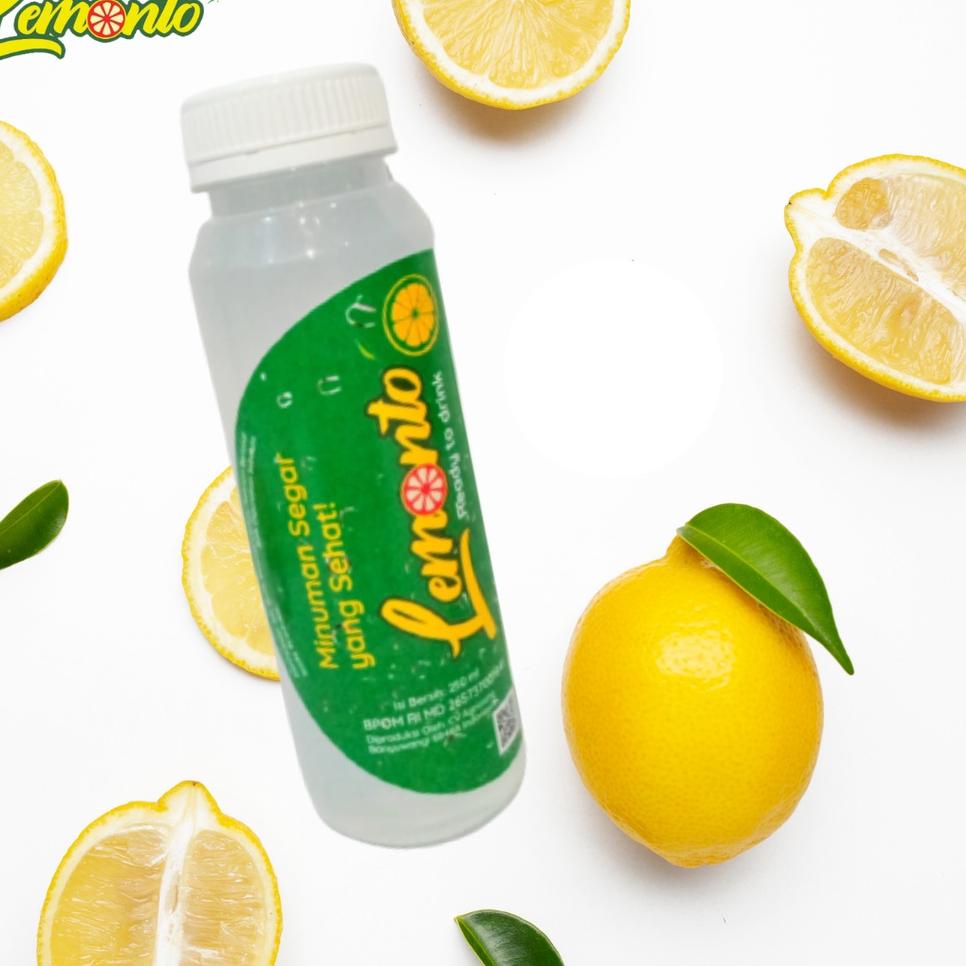 

ビ Lemonto Ready to Drink Minuman Lemon Original Minuman Segar yang Sehat I 250 ML ⇸