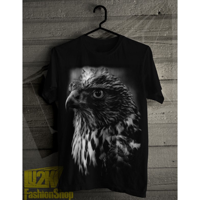 Eagle Eye Binatang Elang Burung Rajawali Kaos Distro Keren L2k 44