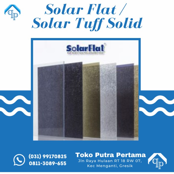 Solat Flat 1.2mm / Solar Tuff Solid 1.2mm