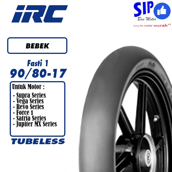 Ban racing ring 17 IRC Fasti 1 90 80 17 tubeless