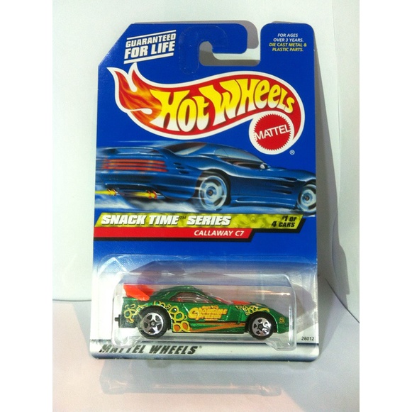 Hot Wheels. 2000 Snack Time Series - 1. Callaway C7. 5SP by MATTEL 2000