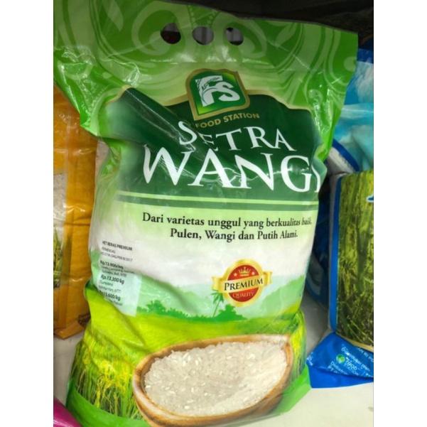 

Beras Premium FS Setra wangi 5KGFS