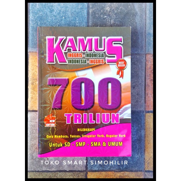 KAMUS BAHASA INGGRIS 700Triliun