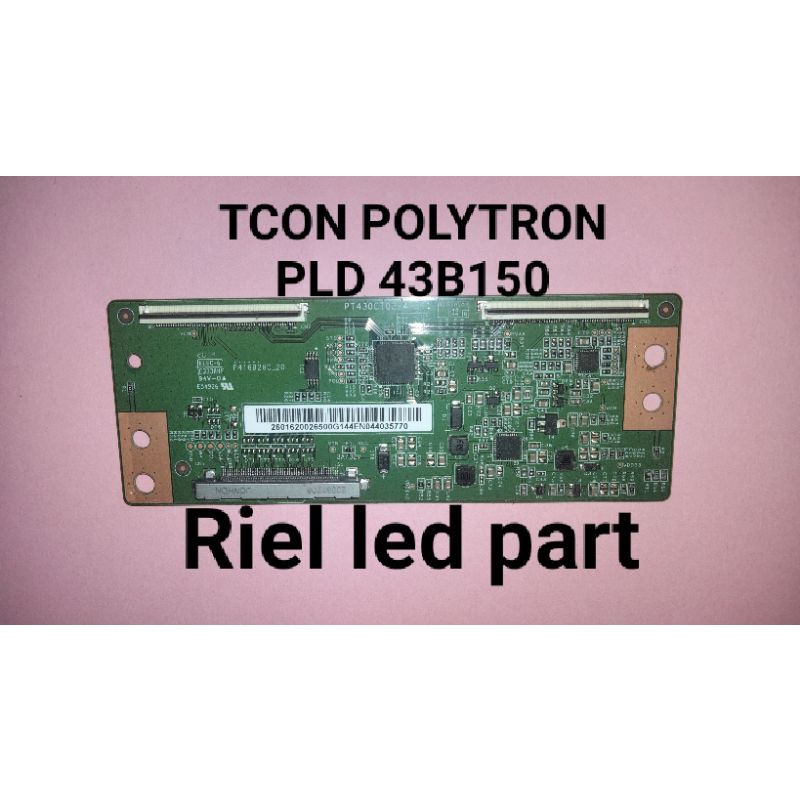 TCON TICON T CON TV LED POLYTRON PLD 43B150 PLD43B150