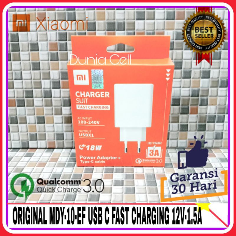 Charger Xiaomi Redmi Note 9 Note 9S ORIGINAL 100% USB C Fast Charging