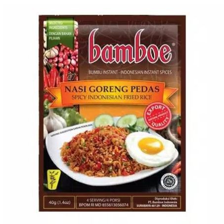 

Bamboe Bumbu Nasi Goreng Pedas 40 gr