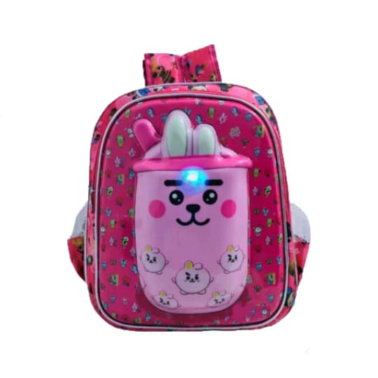 Tas Ransel Anak Perempuan Karakter BOBA Ransel Tk Boba Lampu Led 3D