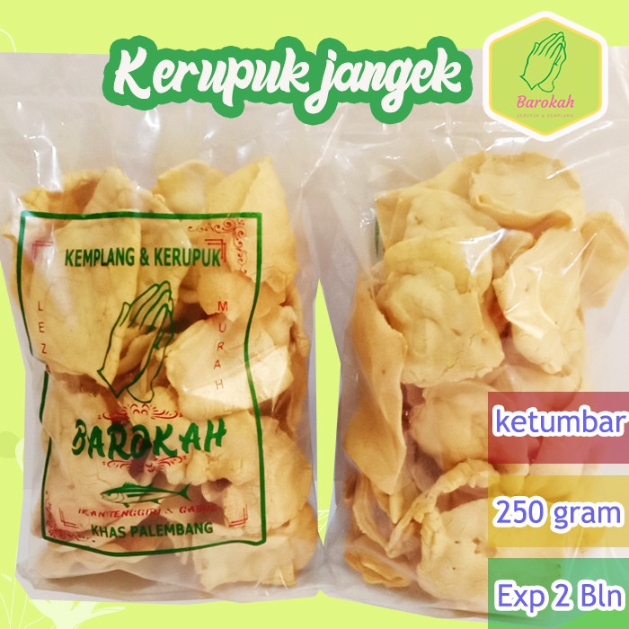 

Kerupuk jangek ketumbar palembang