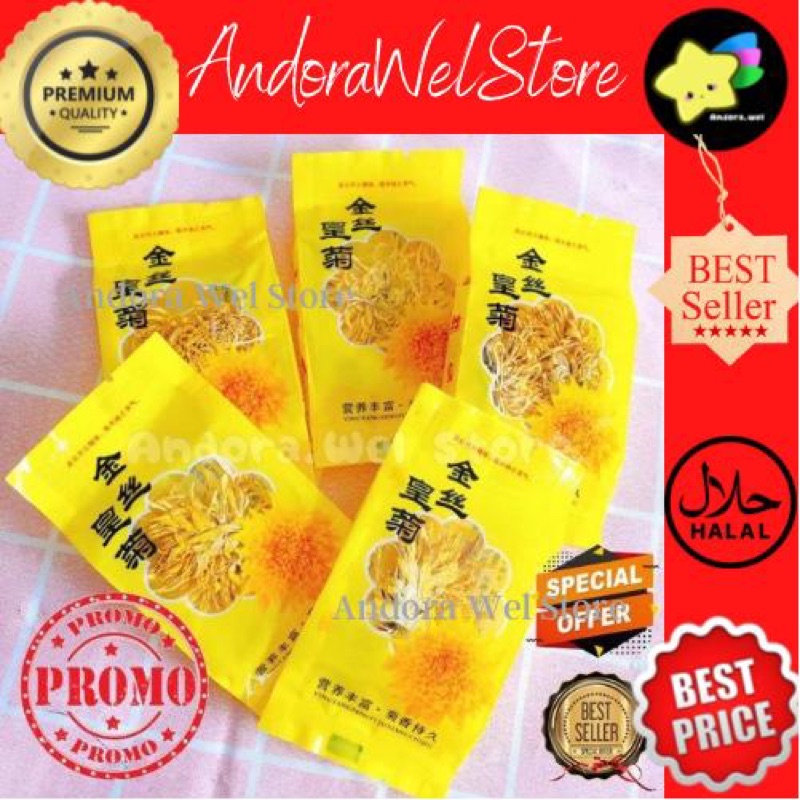 

Teh Bunga Cryshanthemum Flower Golden Premium Sachet