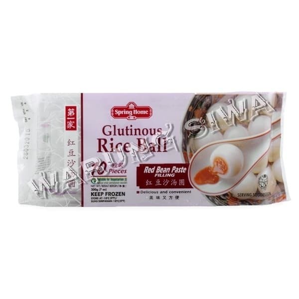 

Spring home glutinous rice ball red bean paste filling 10 pieces 200 g