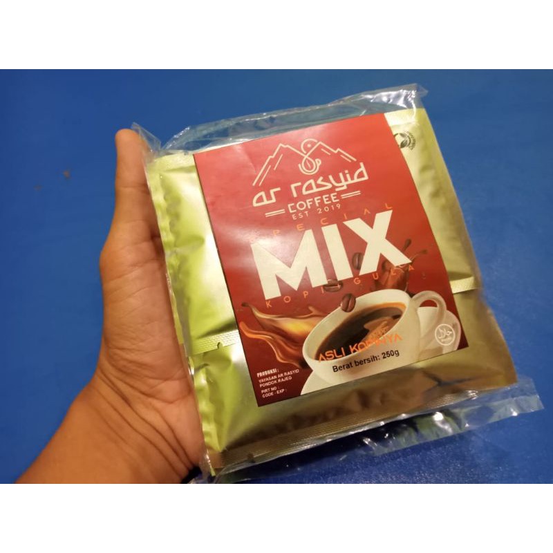 

PROMO COFFEE SPECIAL MIX/KOPI GULA ARRASYID 1 PACK ISI 10 SACHET