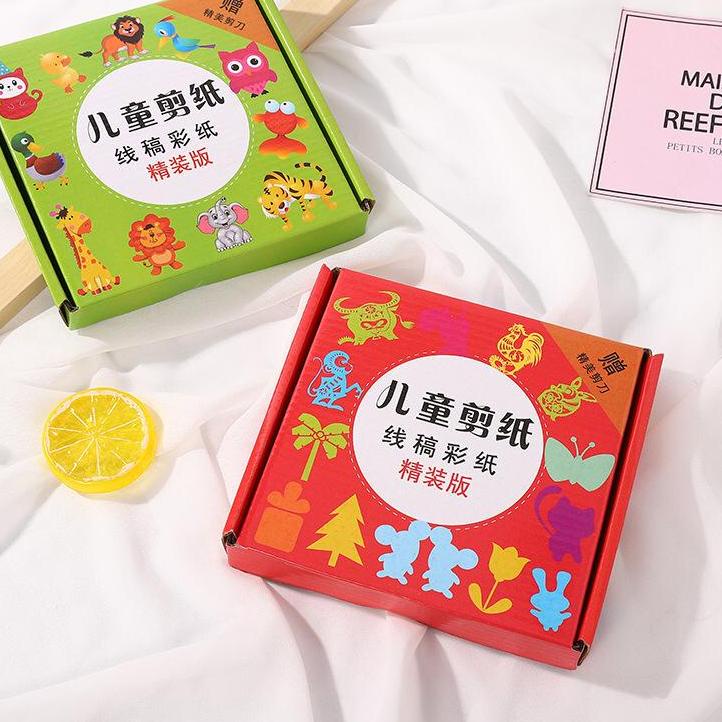 

[KODE PRODUK ATFFH5776] Edufuntoys - DIY PAPER CUTTING / paper cut activity set/ gratis gunting/ mainan menggunting/ ativitas anak set menggunting/ prakarta