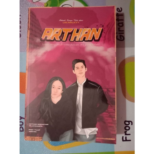 

PRELOVED NOVEL ARTHAN BY LOLIMILKYY 100% ORI
