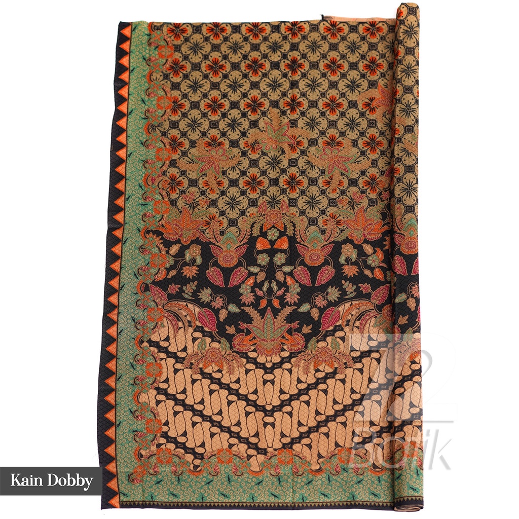 KAIN BATIK PREMIUM Bahan Dobby Dobi Dobbi Dolbi Motif Parang Warna Hijau Hitam 721228 Cap 72 Jarik Jarit Samping Kebat Panjang Batik Dobby Modern Premium Bahan Seragam Batik Pernikahan Kantor Keluarga Murah Kamen Jadi Batik Bali Lembaran