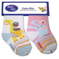 Babysafe Baby Socks New Born Teddy