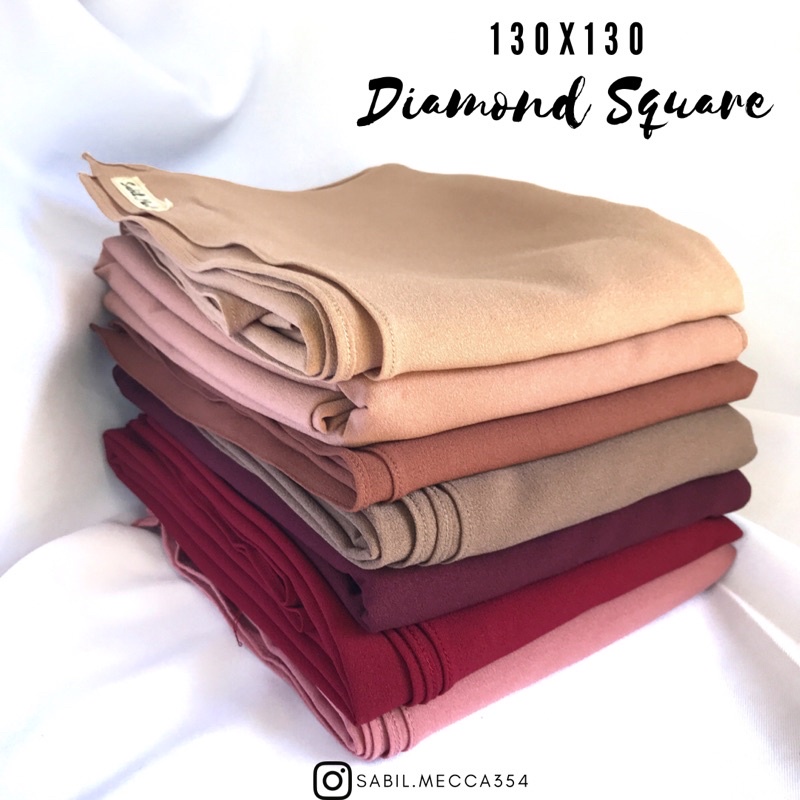 HIJAB SEGI 4 SYARI 130X130 DIAMOND-1
