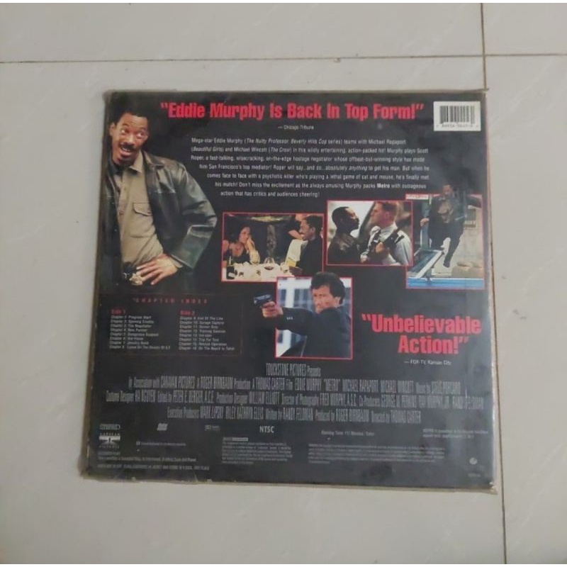 Kaset Laser disc Eddie Murphy METRO