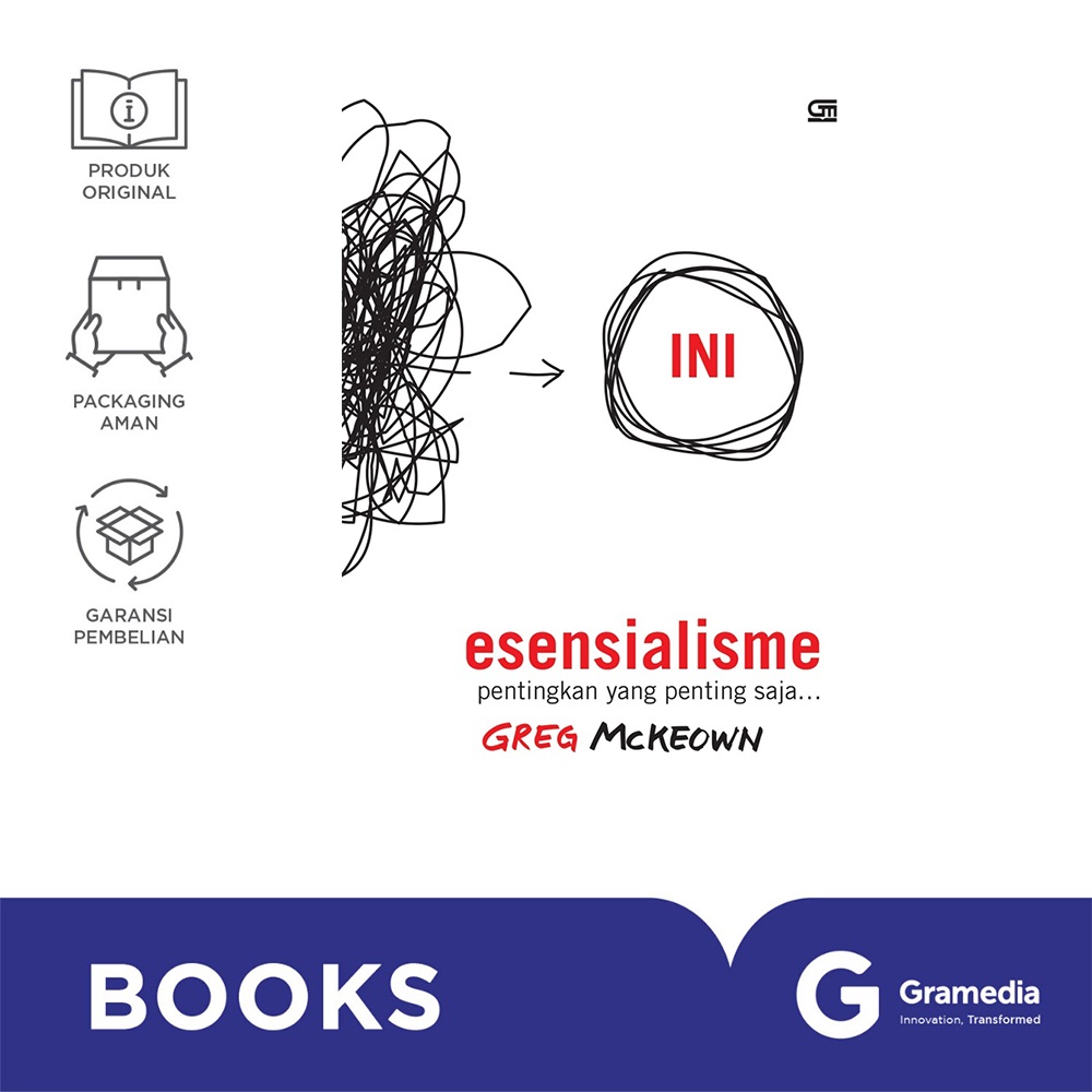 Esensialisme: Pentingkan yang Penting Saja (Greg Mckeown)