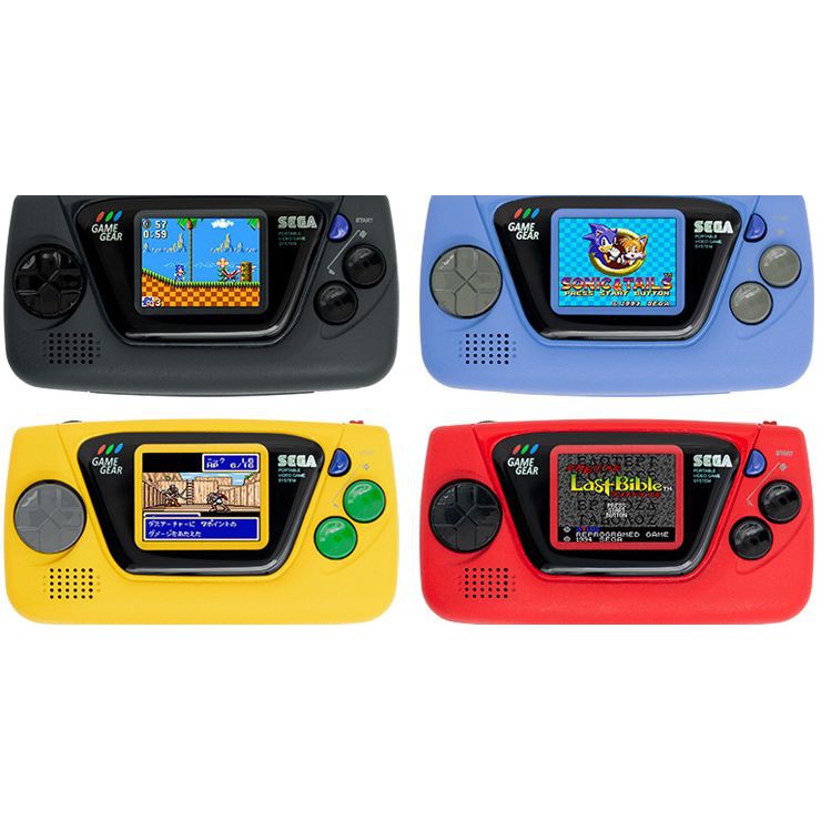 Game Gear Micro Sets of 4 With Micro Big Window (Japan Ver)