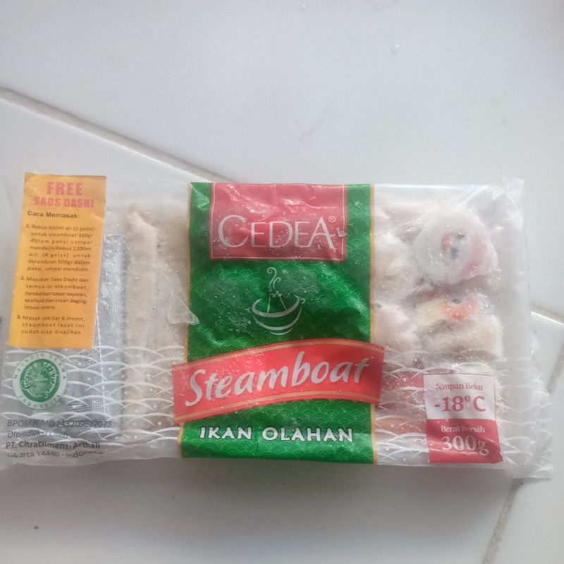 

cedea steamboat 300gr